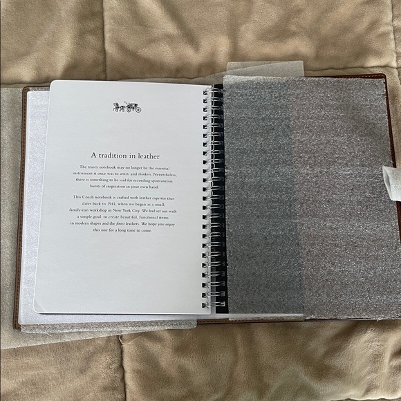 Coach Notebook In Signature Canvas - Picture 7 of 7